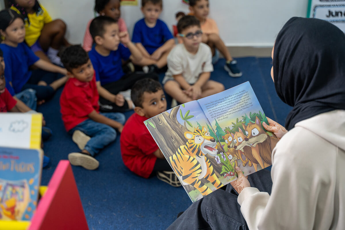 Storytime During Book Week at Stepping Stones