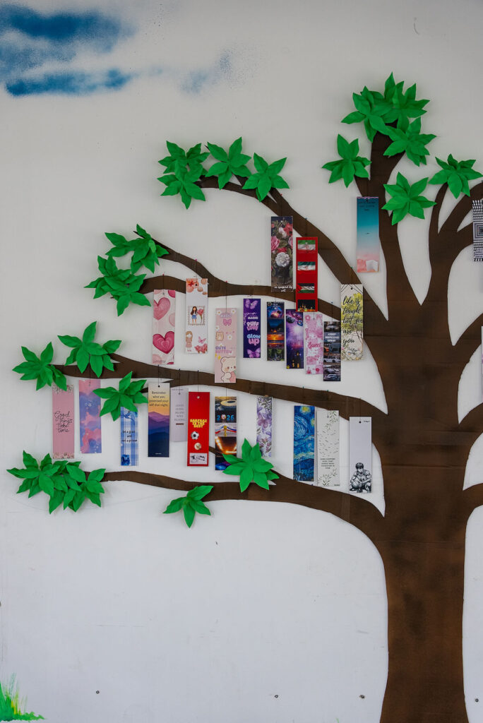 Book Tree at Book Week at Stepping Stones